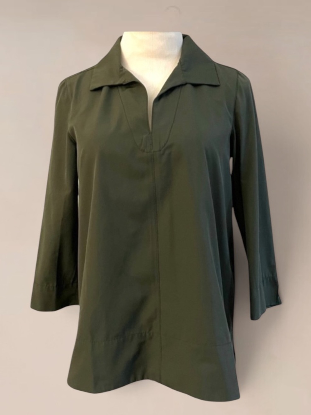 TUCKERNUCK GREEN POPOVER TOP SIZE SMALL
